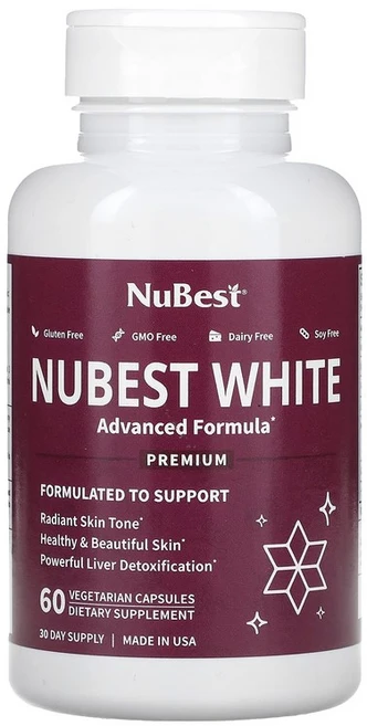 NuBest Nubest White 60 베지캡슐, 1개, 60정 - 쿠팡