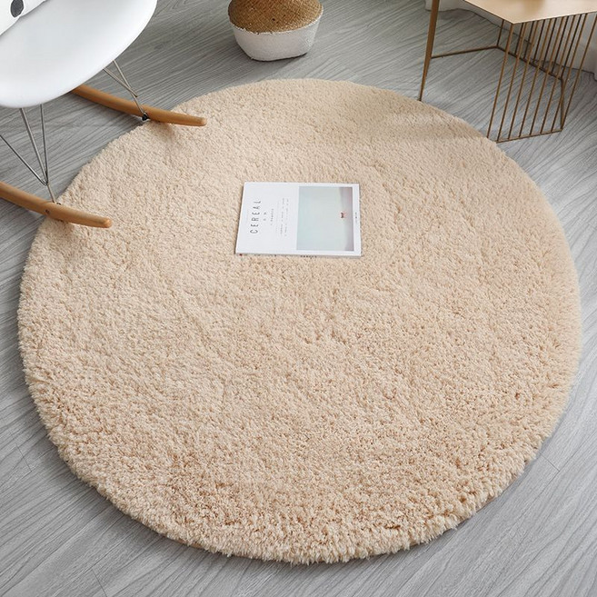 라운드 원형 카펫 카페트 양털 바닥 매트 러그