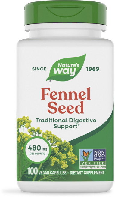 네이쳐스웨이 펜넬 씨드 480mg 비건 캡슐, 1개, 100정