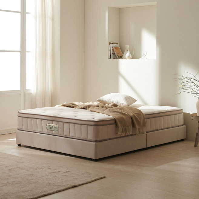 베드리움 릴렉서 유로탑 매트리스 방문설치, 260mm, 미디엄하드