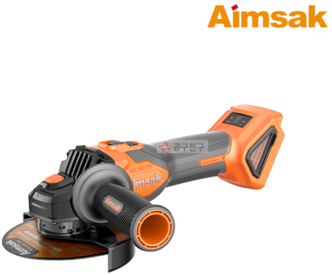 아임삭 BL18SG70V 충전 그라인더 세이프티 20V MAX 본체만 125mm(5) M10 절단 연마 무선, 1개