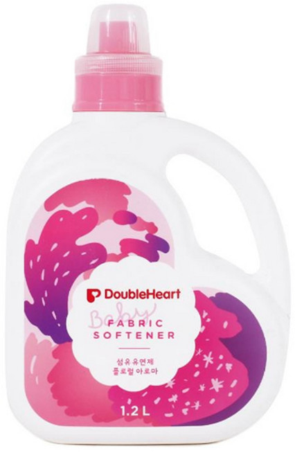 더블하트 유아용 섬유유연제 아로마 1200ml 용기 1.2L, 1개