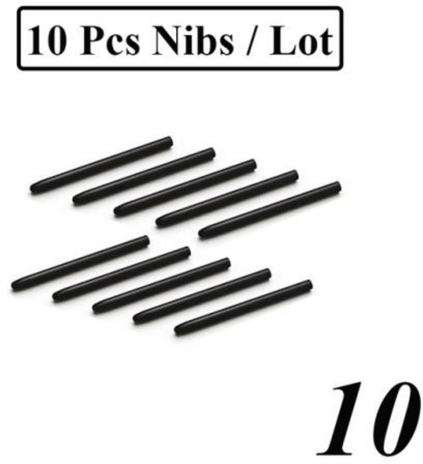 교체용 펜촉 와콤 471 671 472 672 인튜어스 CTH-490/690 CTL-490/690/4100WL/6100WL 인튜어스 4/5/프로 대나무 신티크, 1개, 1.10 Nibs Per Lot