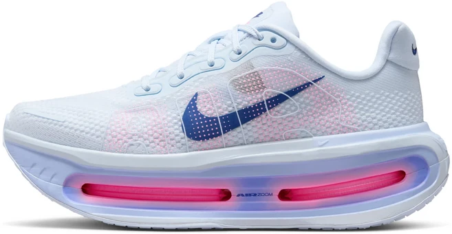 나이키 우먼스 줌 보메로 프리미엄 러닝화 블루 딘트 (증정품 수납백), 400, 275 - 쿠팡