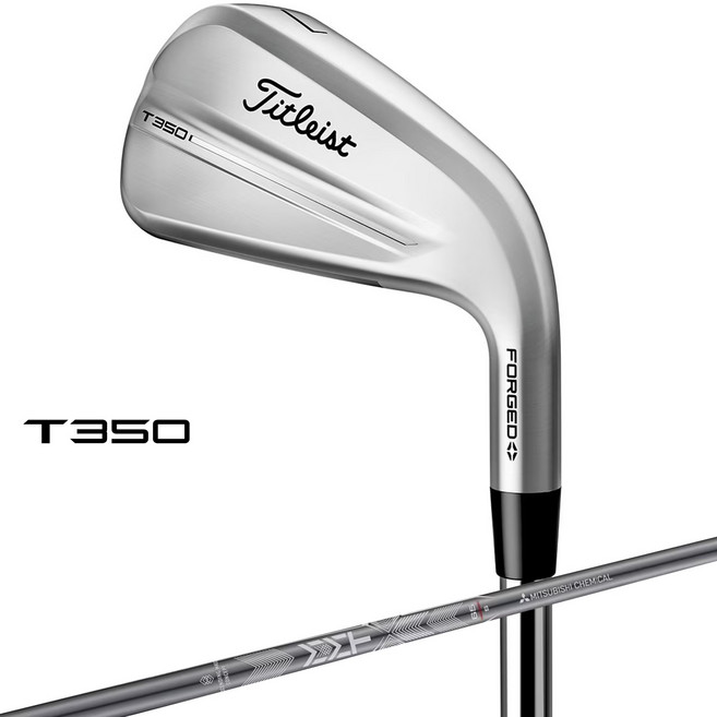 타이틀리스트 2025 일본스펙 T350 아이언 6개세트 (6-PW.48도) MMT AMC RED 65 / S