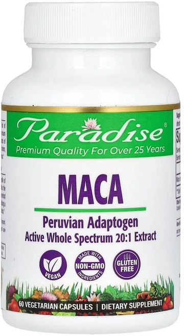 파라다이스허브 마카 베지 캡슐 60정, PAR77749, 1개 - 쿠팡