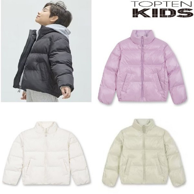 탑텐키즈 25 FW 공용) AIRTECH 하이넥 패딩 점퍼MKF4JP3032 2590691