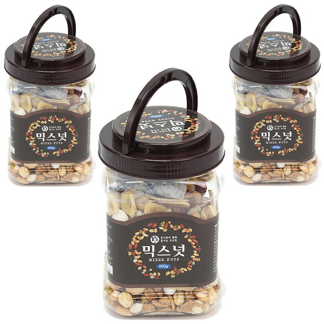 [가온애] 통믹스넛 800g, 3개