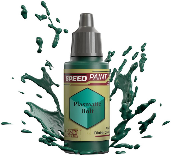 The Army Painter Speedpaint Plasmatic Bolt 2.0 Single Model Building Acrylic Paint 18 ml Singl, 플라즈마 볼트