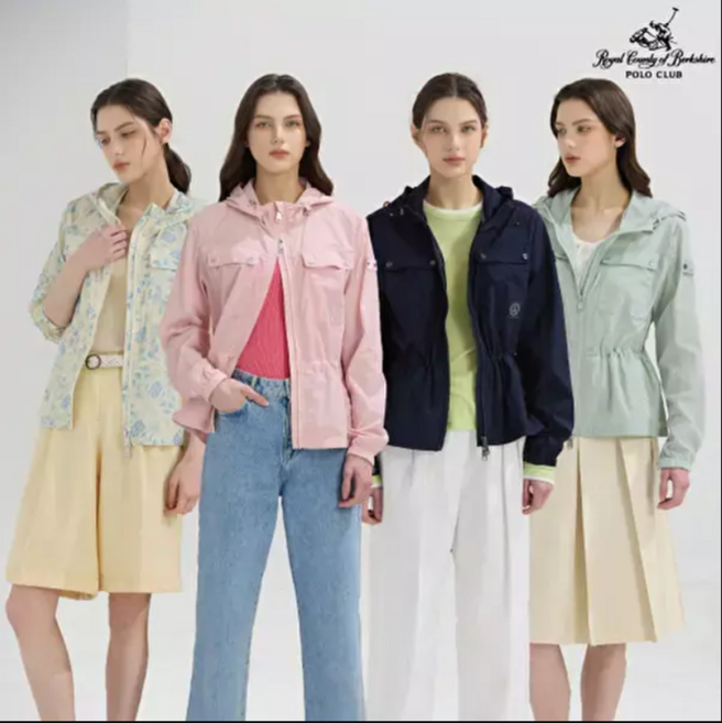[RCB폴로클럽] 26SS 여성 헤리티지 라이트 메쉬점퍼 (R604W) 554845
