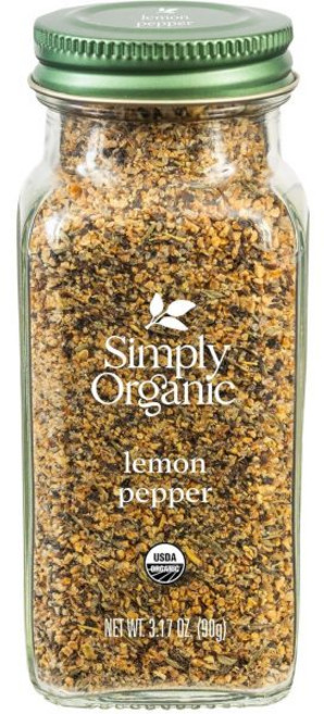 Simply Organic 마늘 갈릭 가루 분말 파우더 심플리 오가닉 올퍼포스 솔트 프리 에브리데이 스파이스 블렌드 1.8온스 병 채소 생선 등 다양한 요리에 적합 비건, 90g, 1개