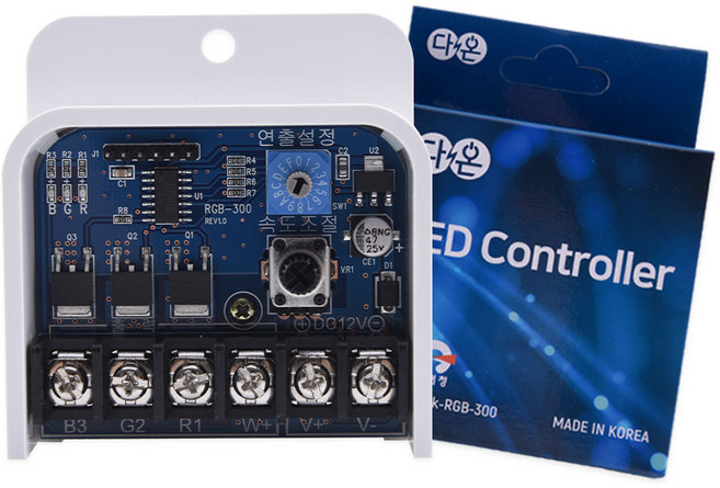 다온 LED 컨트롤러 RGB-300 모듈 유아이 1채널, 1개