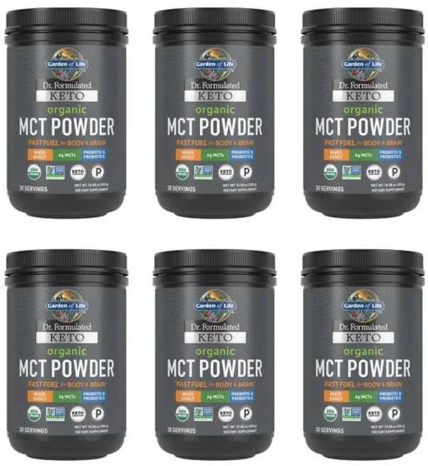 가든오브라이프 닥터 포뮬레이티드 케토 MCT 파우더 300g, 6개 - 쿠팡