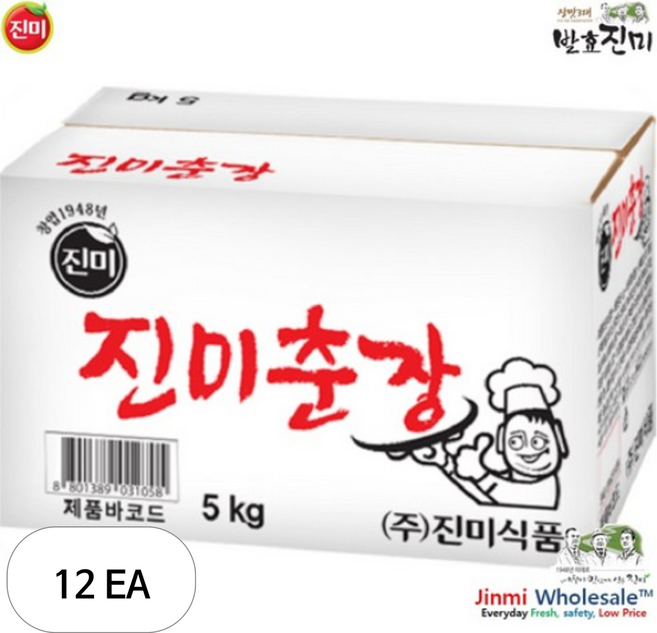 진미춘장, 5kg, 12개