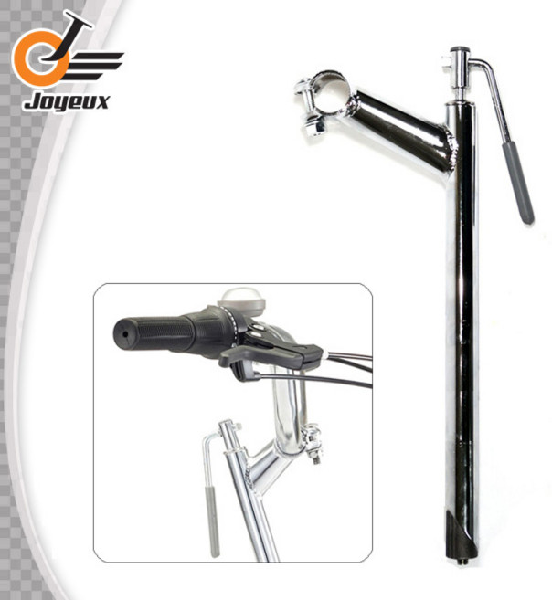 접이식 자전거 핸들 스템 핸들바 25.4mm, 1개, 35cm