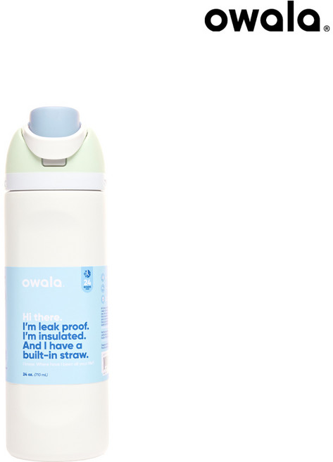 오왈라 프리십 인슐레이티드 텀블러 24oz, 1개, 710ml, 아이스브리즈