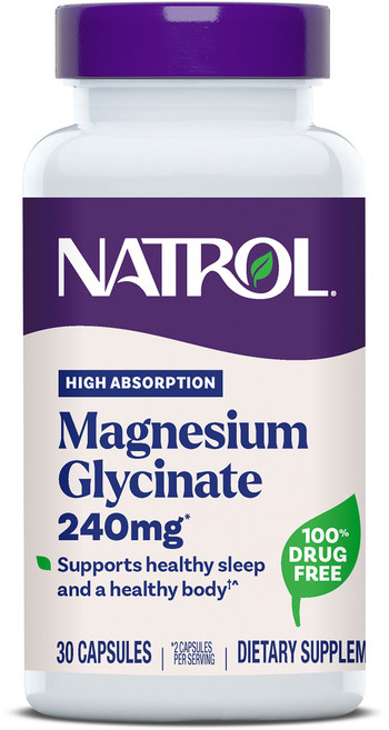나트롤 마그네슘 글리시네이트 240mg 캡슐, 1개