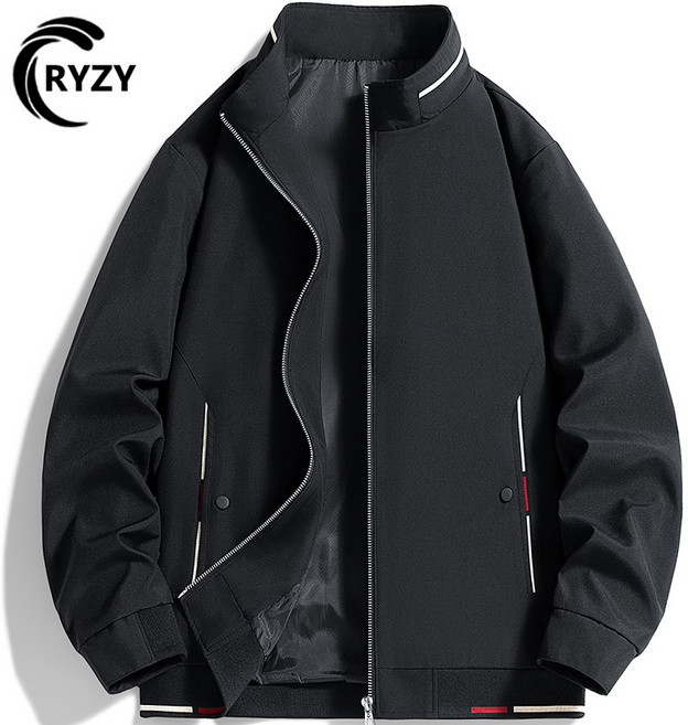 RYZY 男士立領夾克 春秋新款薄款風衣外套