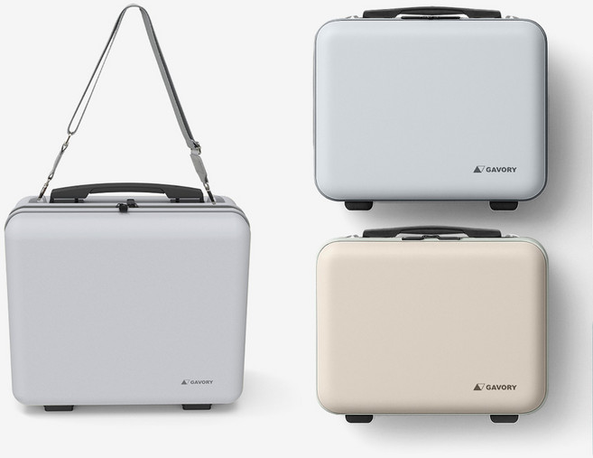 가보리 레디백 여행용 미니 기내용 캐리어 캠핑 서머레디백 가방, 아이보리, 1개