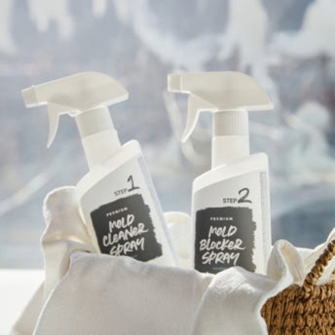 곰팡이제거제 2종 패키지 (곰팡이 제거제500ML + 곰팡이 항균제 500ML), 곰팡이 제거제500ML +곰팡이 항균제 500ML, 상세설명 참조