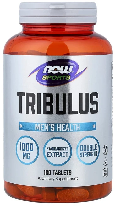 NOW Sports Nutrition Tribulus 나우 스포츠 뉴트리션 트리뷸러스 1000mg 180타블렛, 180정, 1개 - 쿠팡