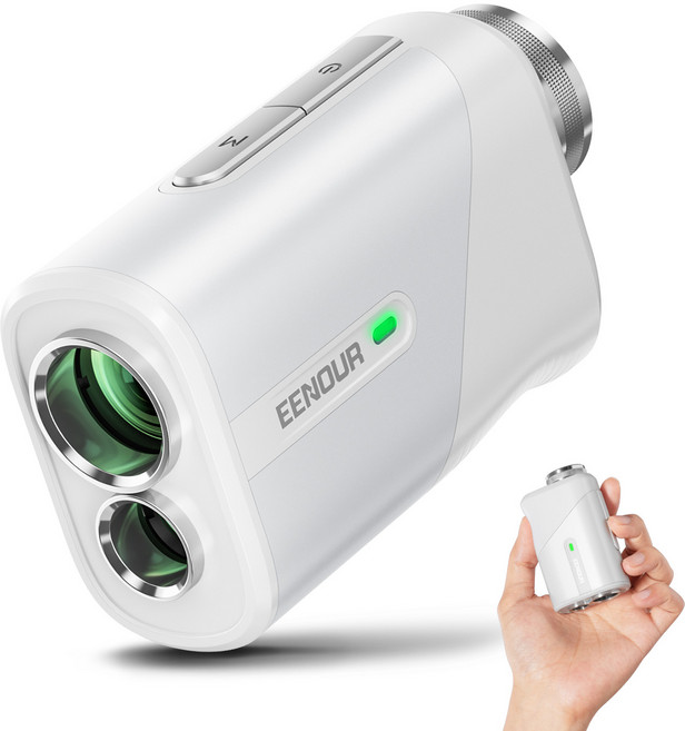 이누어 레이저 골프 거리측정기 미니 U800 초경량 0.04s측정 2만회 사용, 화이트