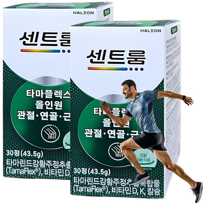 센트룸 타마플렉스 무릎 뼈 관절 연골 근육 올인원 영양제, 30회분, 2박스