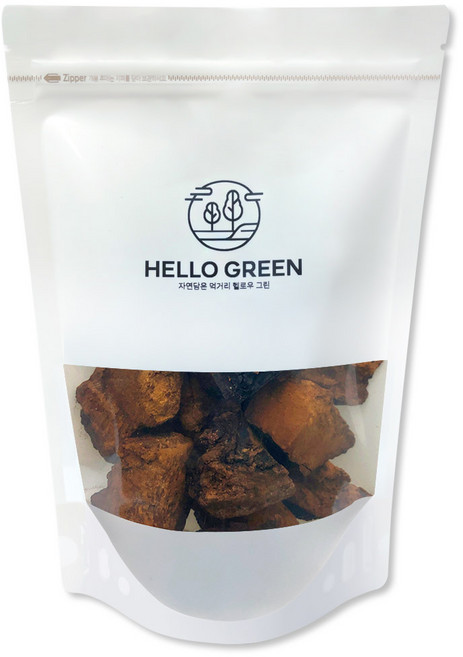 헬로우그린 러시아산 차가버섯 300g(팩), 300g, 1개