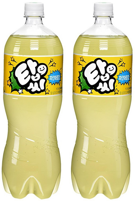 탑씨 파인애플향 탄산음료, 12개, 1.5L