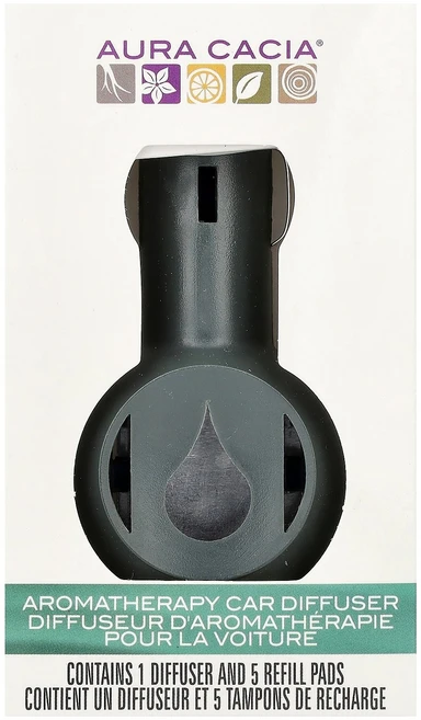 Aura Cacia 아로마테라피 차량용 디퓨저 디퓨저 1개 Cacia (아우라 카시아), Aura Cacia, 아로마테라피 차량용 디퓨저, 디퓨 - 쿠팡