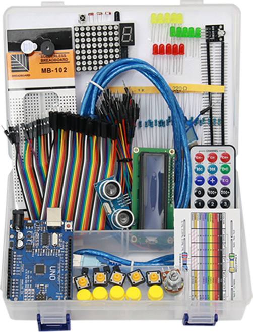 아두이노 키트 우노 R3 키트 6종 키트, Ad03, 1개