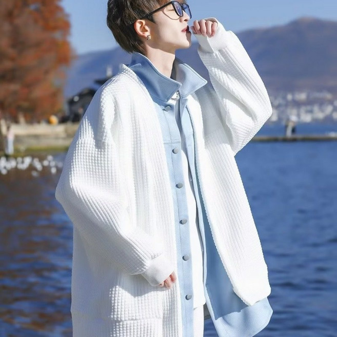 스타일닥터 남성 루즈핏 코트 봄가을 자켓