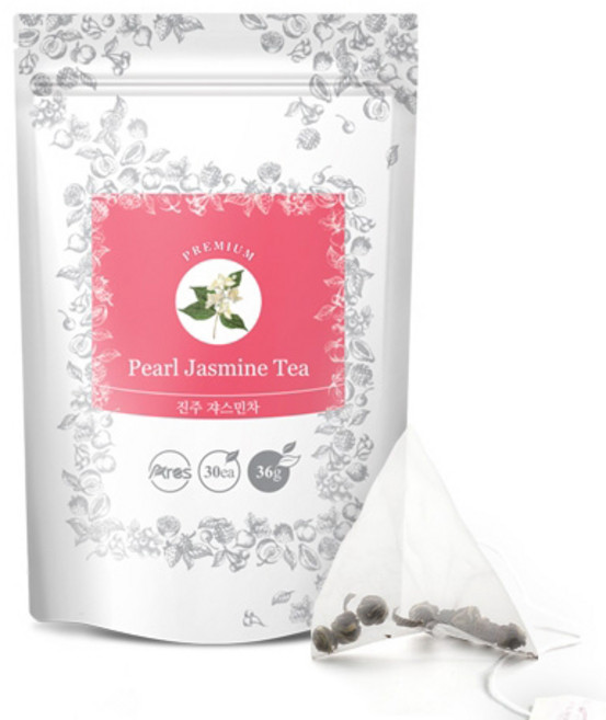 아레스 진주 자스민 30티백, 1.2g, 1개, 30개입