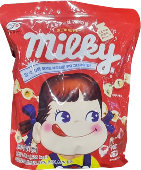 대용량 후지야 페코 밀키 캔디, 680g, 1개