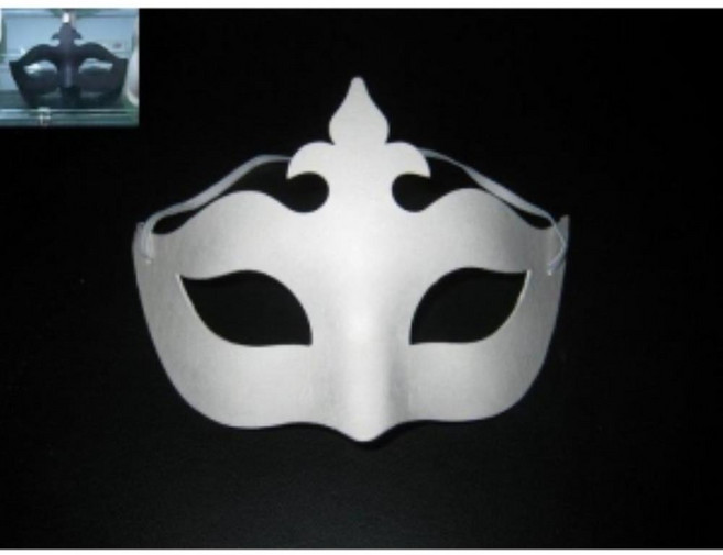 [문구랑만들기랑] 종이탈 종이가면 전통탈 그리기가면 그리기탈 모음, 왕관눈가면, 1개