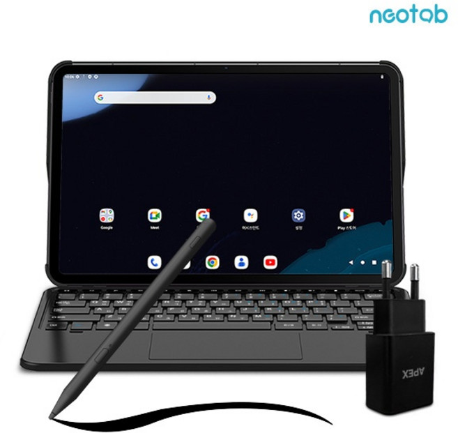 NEOTAB APEX Neotab Z12 PRO LTE 256GB (본품+PD충전기+키보드+터치펜), 실버