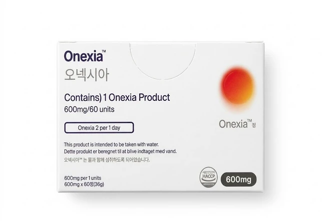 가벼움의 진정한 해답을 찾다. 오넥시아 정 사은품 자체제작 알약캡슐통 증정!!, 1박스, 60정 - 쿠팡