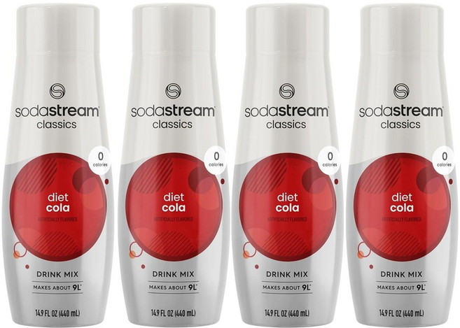 소다스트림 제로 콜라 14.9oz 4캔, 355ml