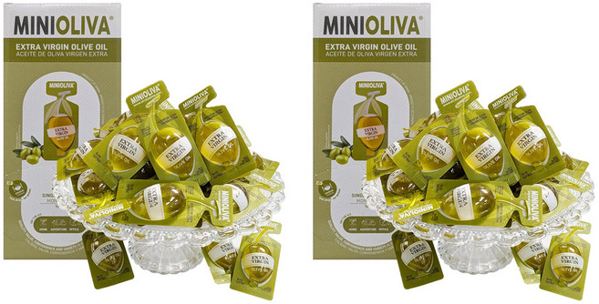Minioliva 미니 올리바 미니올리브유 일회용올리브오일 캡슐용 14ml 25개 X 2팩, 50개