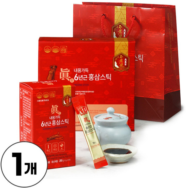 대동고려삼 6년근 홍삼스틱 홍삼농축액, 1개, 500g