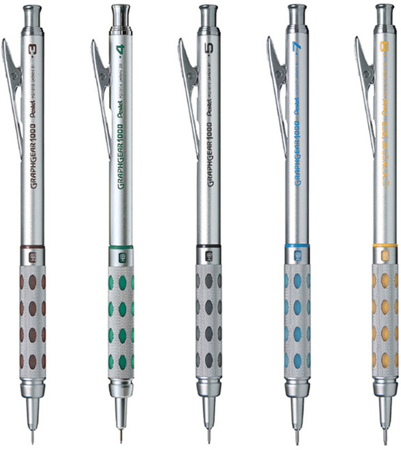 펜텔 그래프기어 1000 샤프 PG1013, 0.3mm, 1개