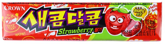 크라운 새콤달콤 딸기, 29g, 15개