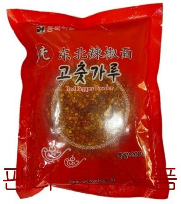판다중국식품 동북 고춧가루 중국산 200g, 4개