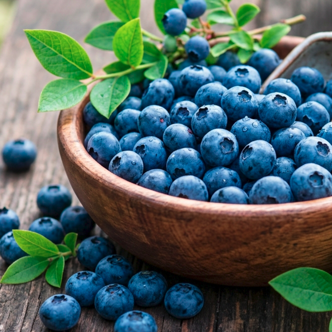 노드포인트 산지직송 국산 고당도 생블루베리, 1박스, 무농약 친환경 생블루베리 14mm 100g x10