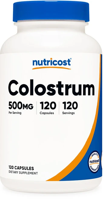 뉴트리코스트 초유 콜로스트럼 500mg 캡슐 120정, 1개 - 쿠팡