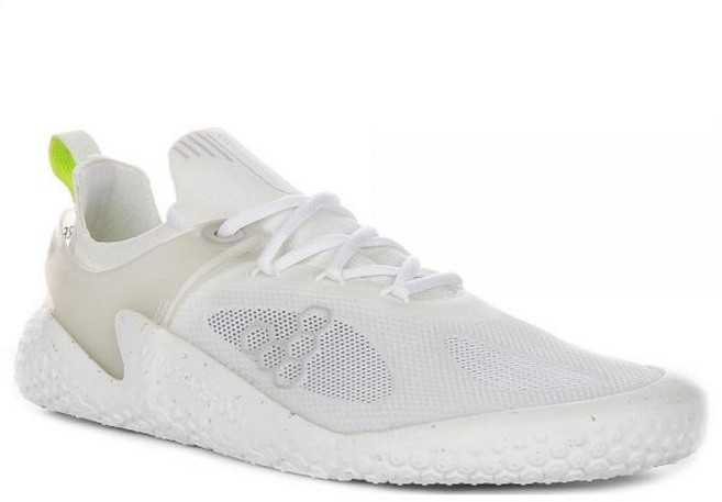 [미국수입정품] 비보배어풋 Vivobarefoot Motus Strength 남성용 트레이닝 슈즈 통기성 좋은 메시 플랫 힐 레이스업 화이트 브라이트 그레이 254505