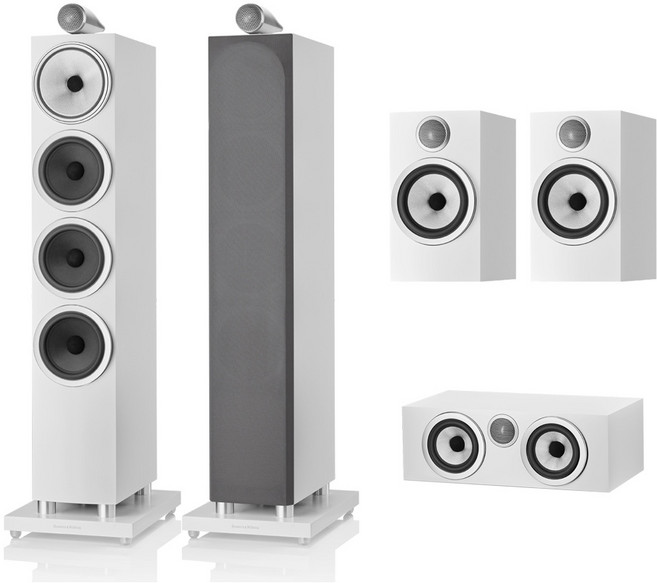 B&W(비앤더블유) 702 S3 5채널스피커(72706), Gloss Black