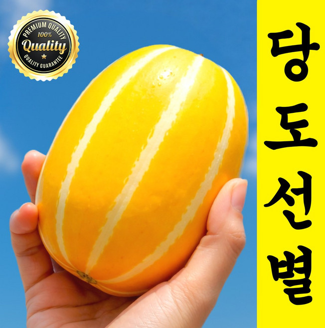 [당도선별] 꿀뚝뚝 초고당도Brix 명품 성주참외, 1세트, 2kg