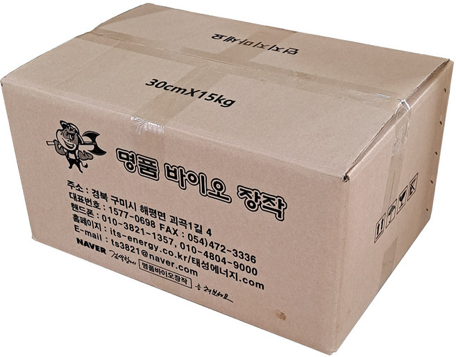 캠핑 참나무장작 30cm(10kg 15kg) 무료배송(16시까지 당일발송), 1개, 10kg