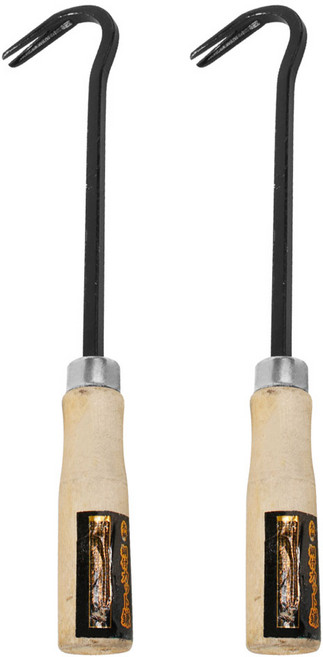 카시안 잔디호미 사각 KA 제초 잡초제거 조선 원예 텃밭 농기구 분갈이 원예용품, 1세트